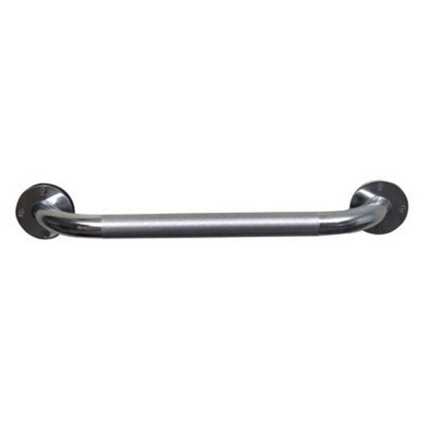 Mabis Mabis 521-1530-0618 18 Inch Institutional Steel Knurled Grab Bar 521-1530-0618 - main
